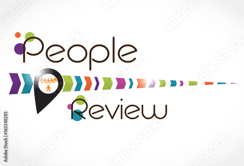 background : people review