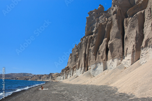 spiaggia di Vlychada - Santorini photo