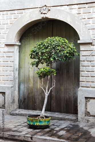 Vigan old town built by the spanish in colonial period, Luzon, philippines photo