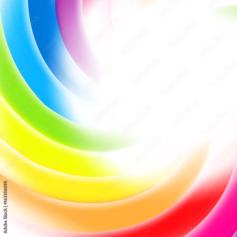 Obraz premium Vector abstract rainbow gradient mesh multicolored vibrant background. EPS 10