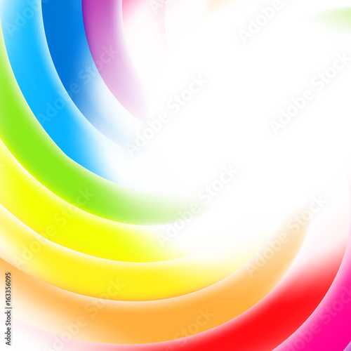 Vector abstract rainbow gradient mesh multicolored vibrant background. EPS 10
