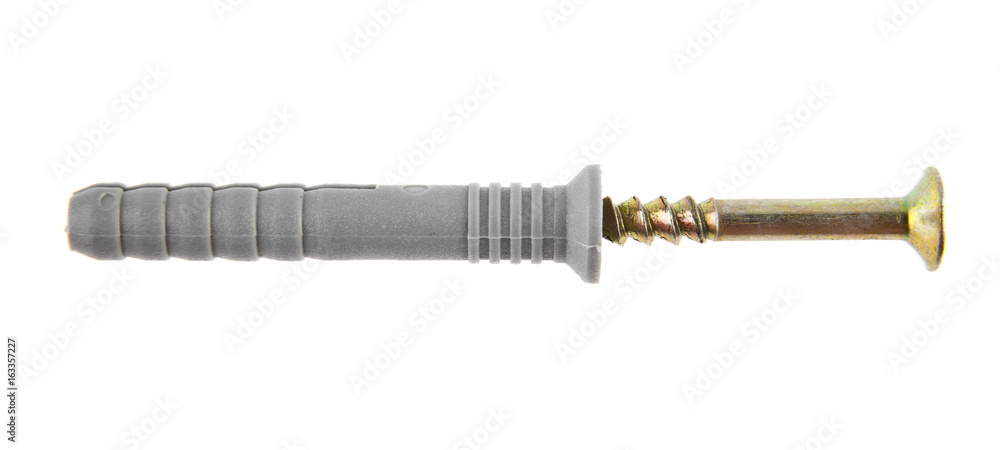 Fototapeta premium Self-tapping screws isolated on white background