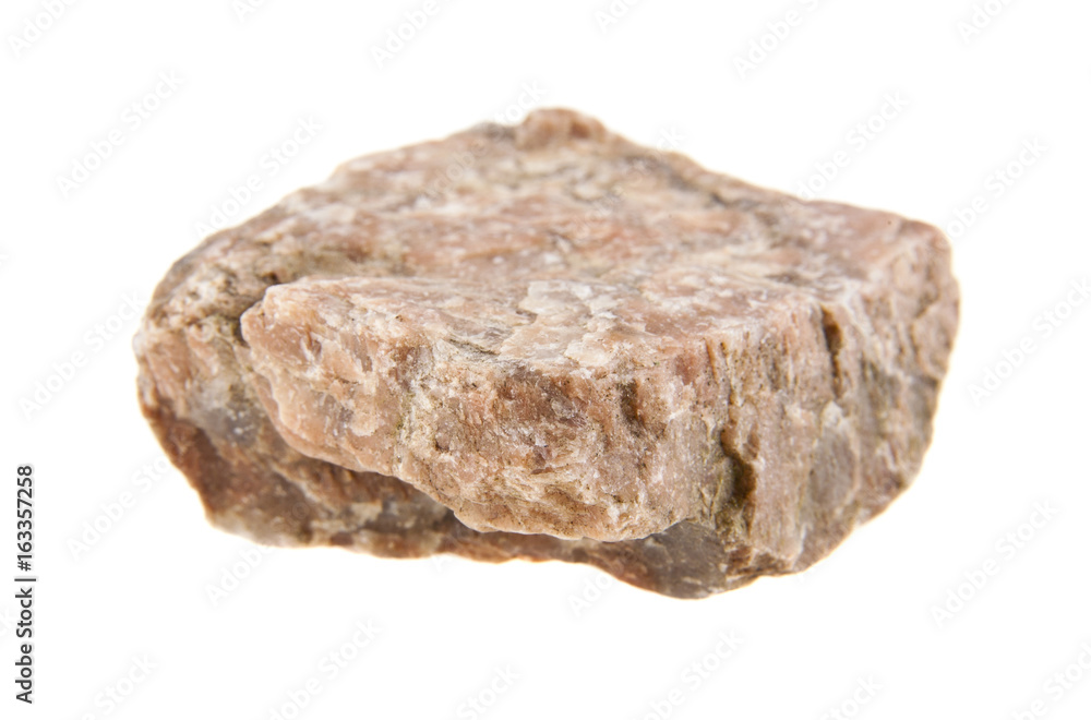Stone isolated on white background Stone isolated on white background