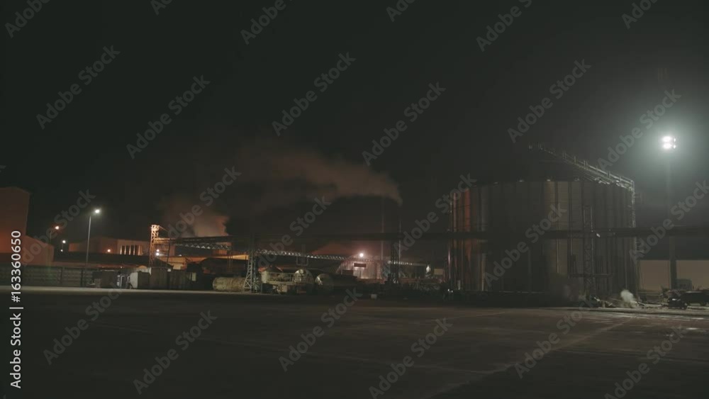 Smoke Rising From The Factory