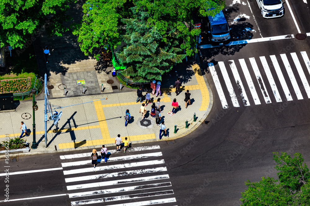 Obraz premium 旅行者