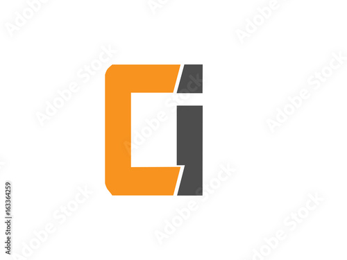 CI Initial Logo for your startup venture