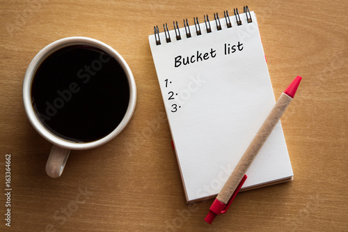 Bucket list conceptual 