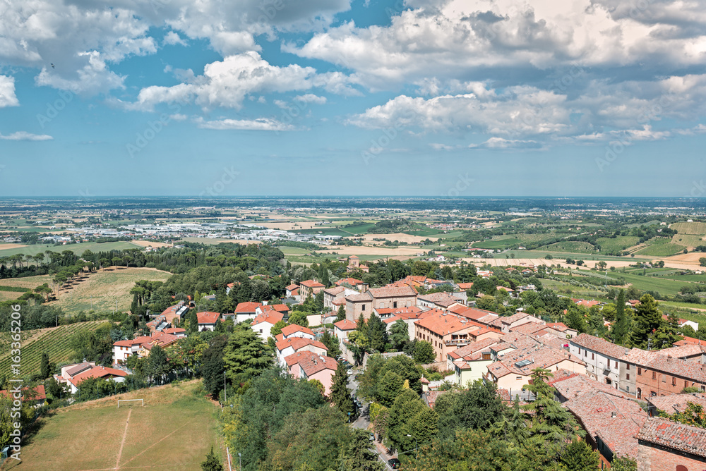 Vista da Bertinoro Italia Emilia Romagna Vista da Bertinoro Italia Emilia Romagna
