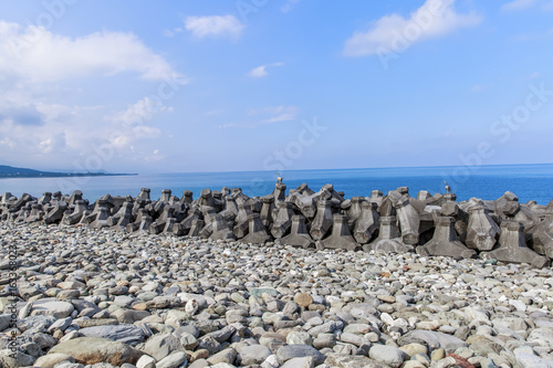 taitung, taiwan Nearby scenery Sansiantai with Tetrapods


 photo