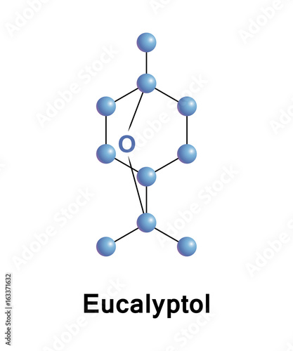 Eucalyptol cyclic ether and a monoterpenoid. photo