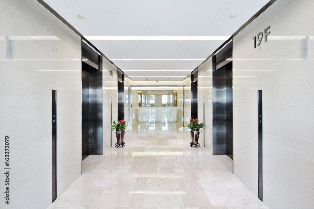 elevator lobby contemporary
