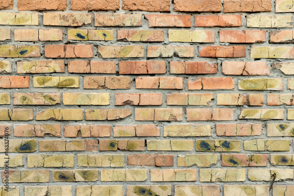 Obraz premium red brick wall