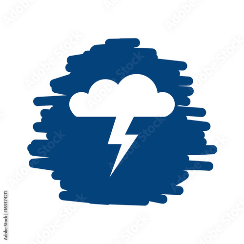 Gewitterwolke - Handgezeichnete Linien