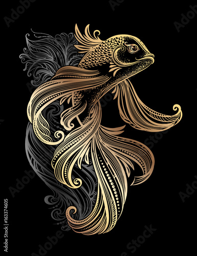 koi carp tatoo