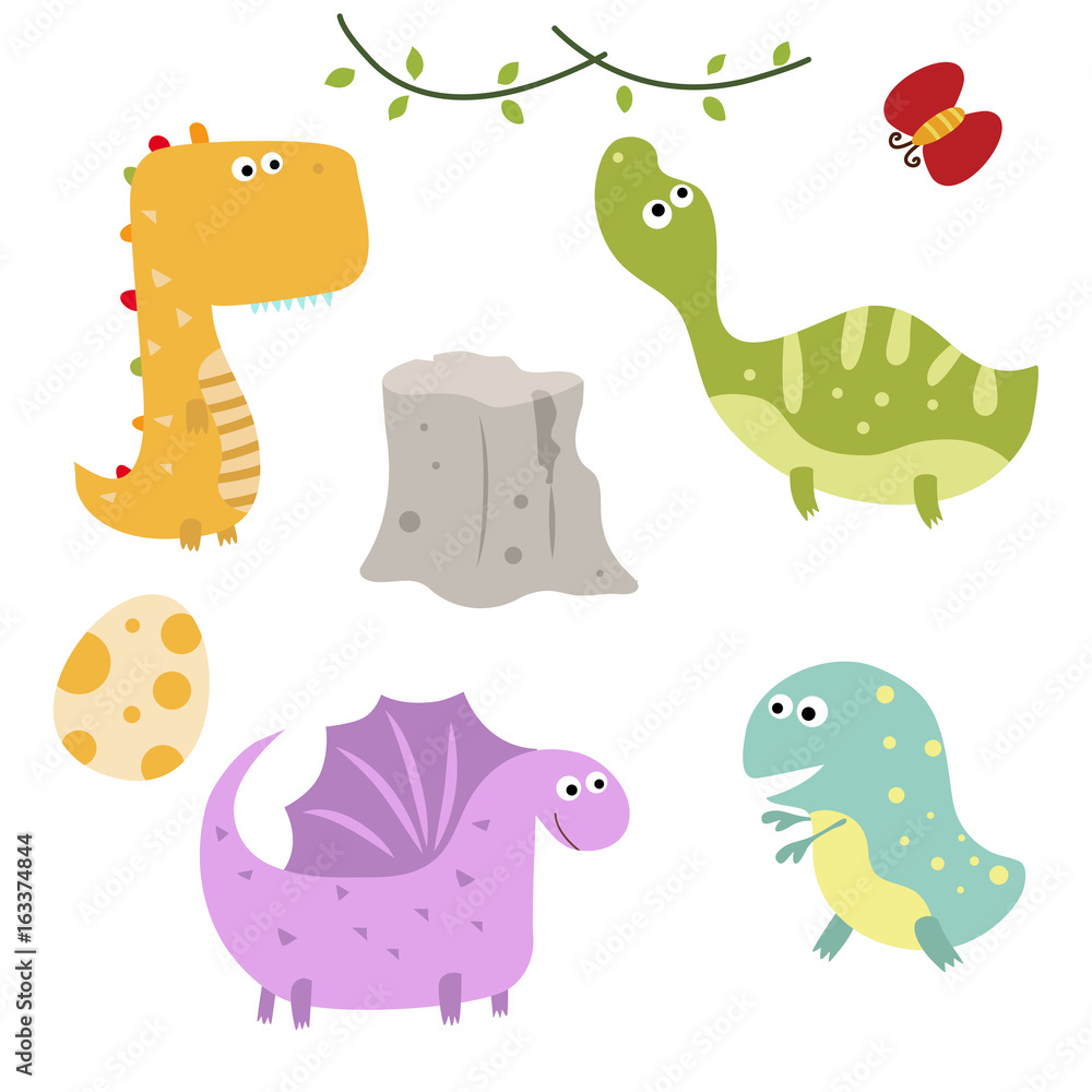 Funny cartoon dinosaurs Funny cartoon dinosaurs