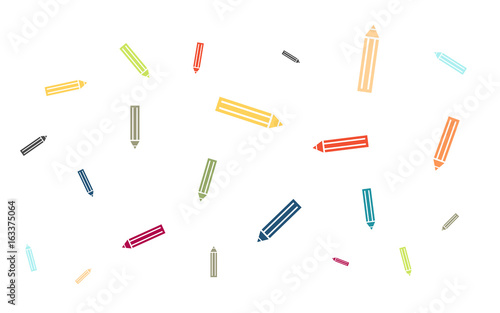 Viele bunte Stifte