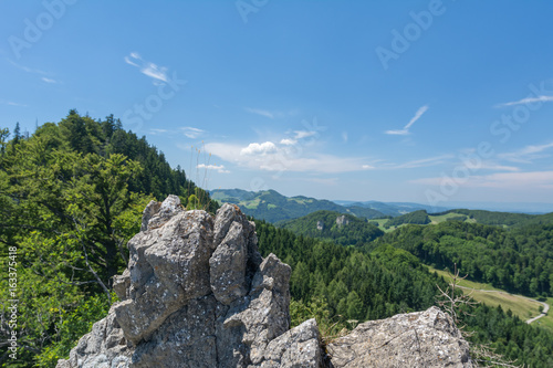 Idylle in den bergen mit schöner aussicht © Tobias