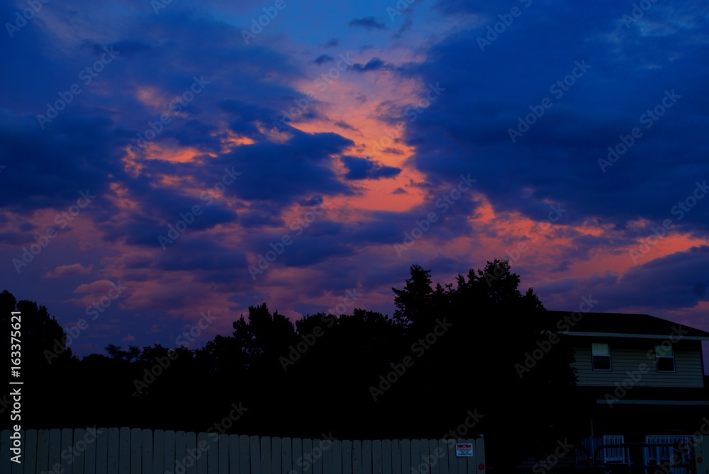 sunset clouds sunset clouds