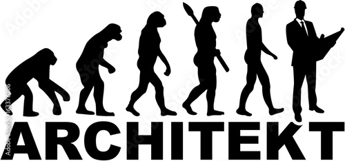 Architect evolution with german job title