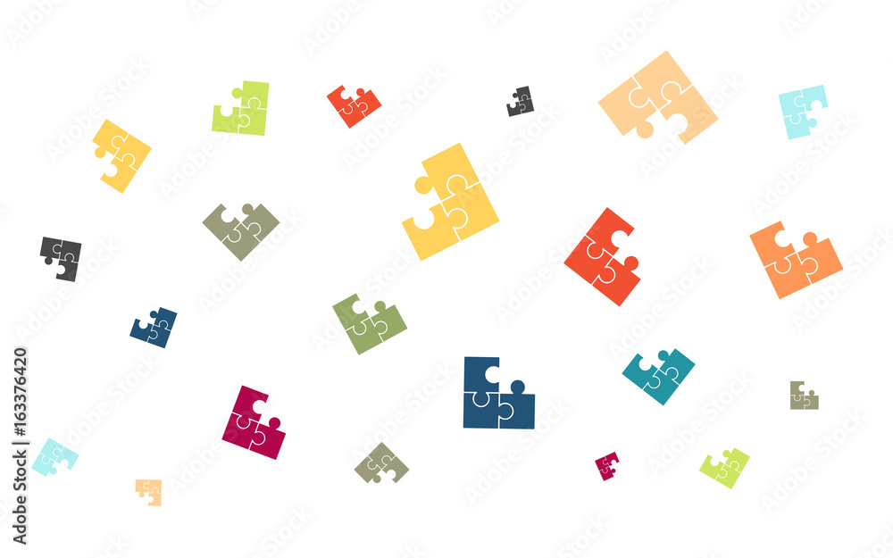 Viele bunte Puzzles Viele bunte Puzzles