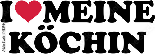 I love my female chef german