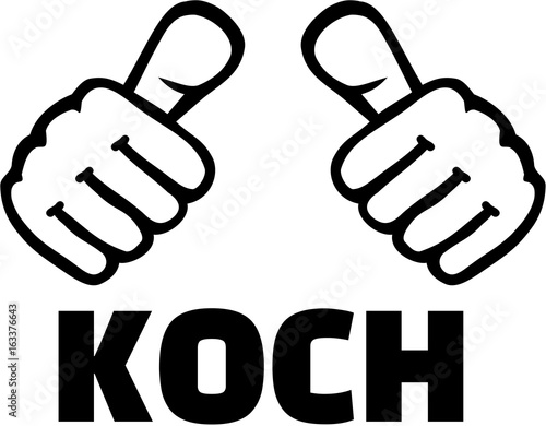 German chef with thumbs