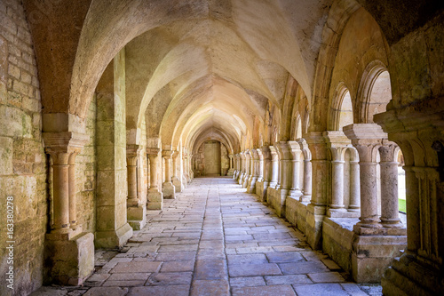 Abbey of Fontenay. Burgundy, France