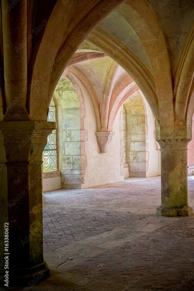 Abbey of Fontenay. Burgundy, France