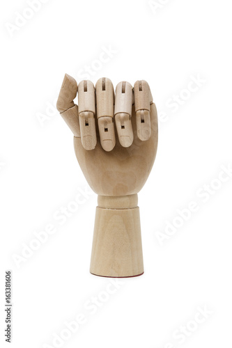 Wooden hand