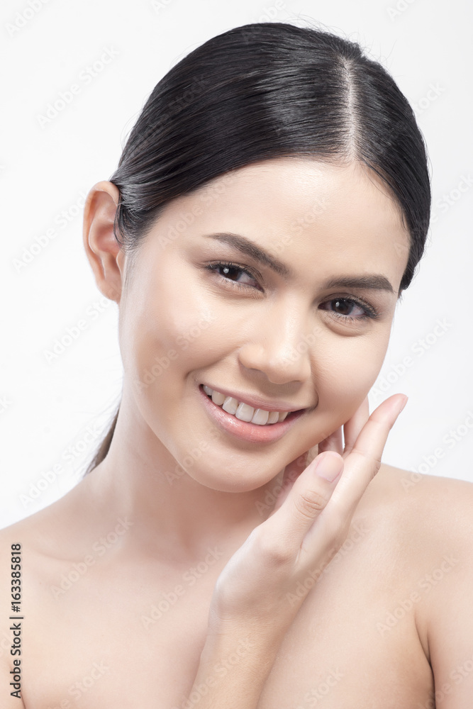 beautiful woman with perfect skin and face beautiful woman with perfect skin and face