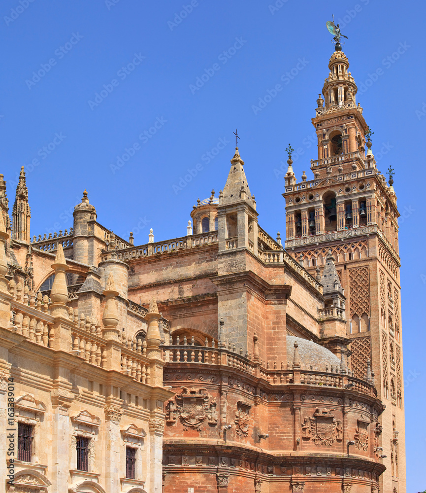 Séville, la cathédrale et la Giralda, Andalousie