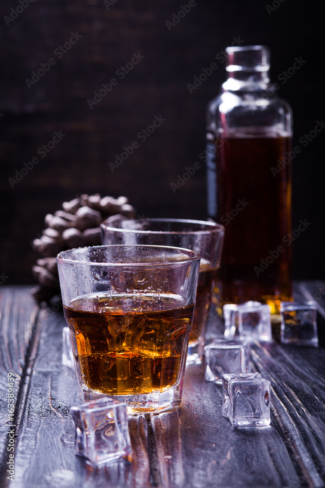 old whisky and ice old whisky and ice