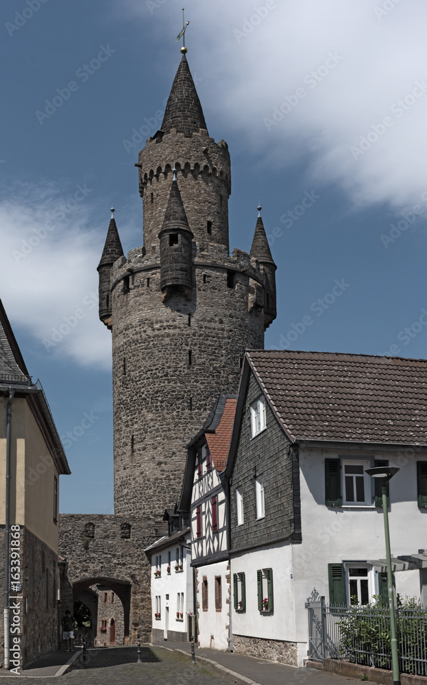 The Adolf tower at Friedberg castle, Hesse, Germany The Adolf tower at Friedberg castle, Hesse, Germany