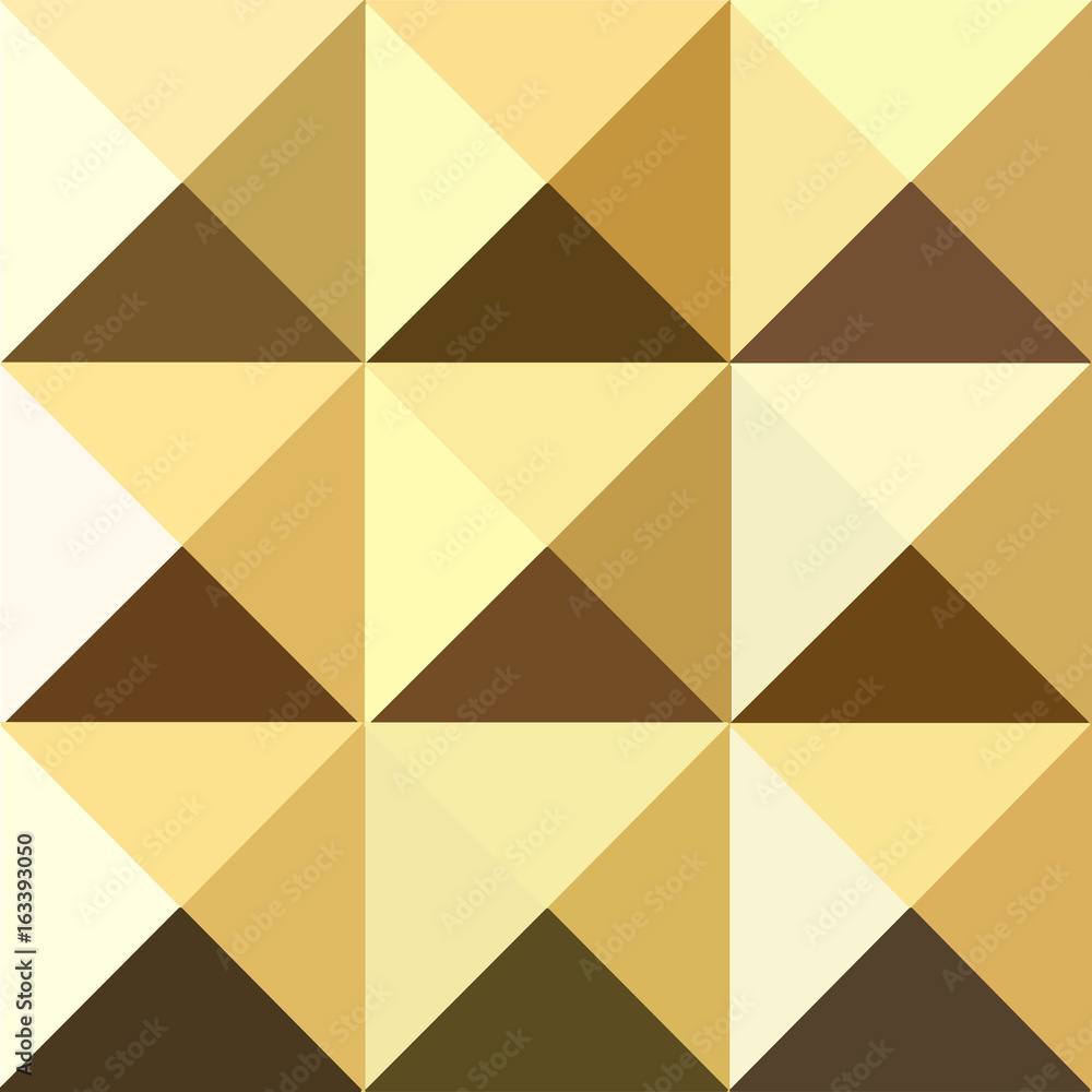 Pyramid seamless pattern polygon colorful golden studs Pyramid seamless pattern polygon colorful golden studs