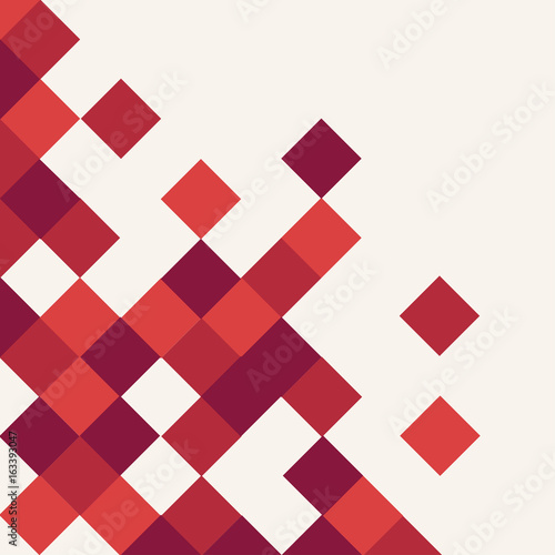 Abstract rhombus mosaic background design