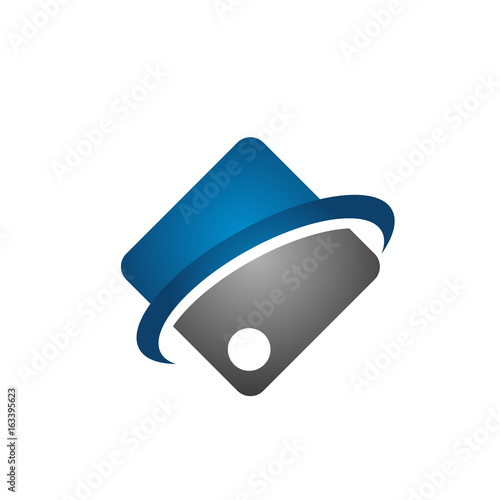 Square orbit logo