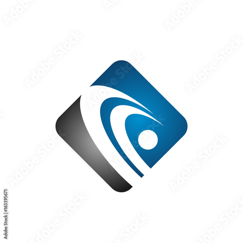 Square orbit logo