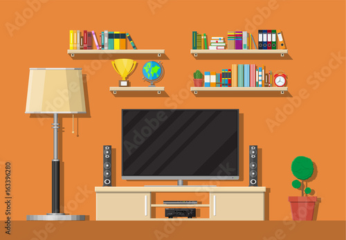 modern living room interior