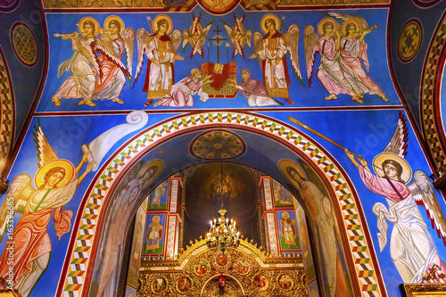 Ancient Mosaics  Basilica Saint Michael Monastery Cathedral Kiev Ukraine © Bill Perry