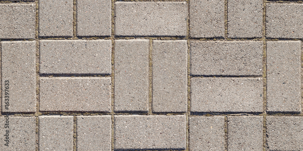 Naklejka premium Specially prepared image - pavement seamless background. Accurate Joining of the edges when filling the background of the graphical editor.