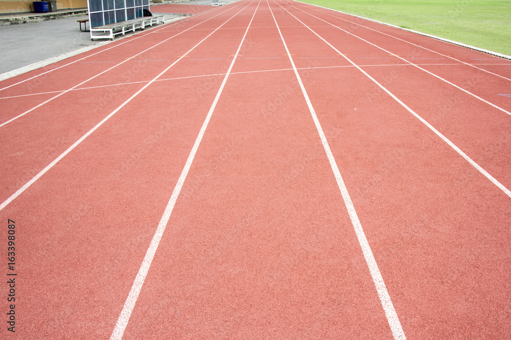 Fototapeta premium Running track.
