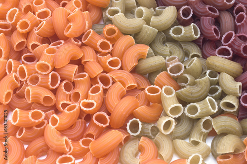 Italian pasta fusilli background