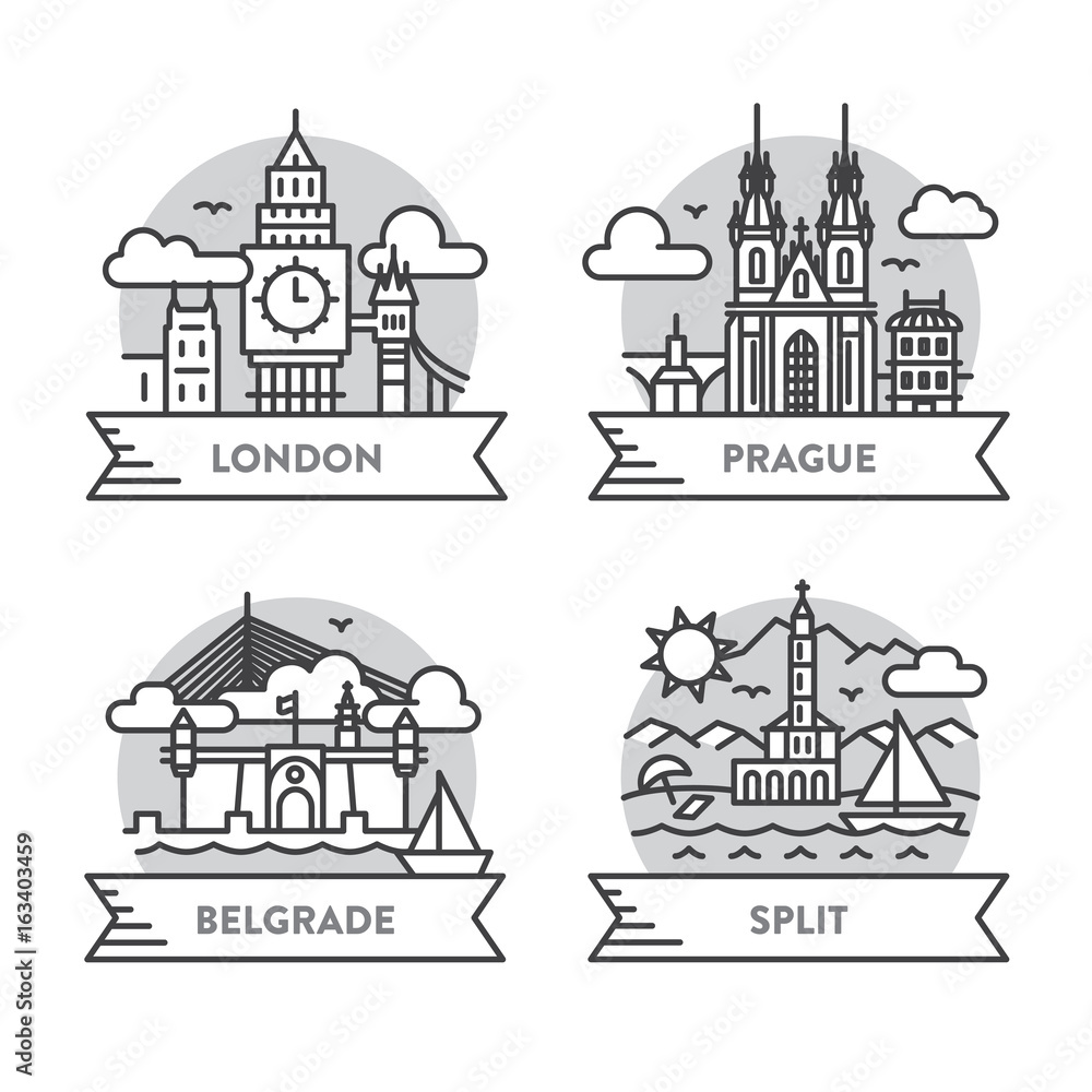 European City Icons