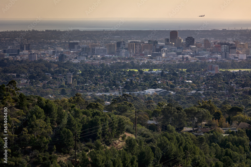 Fototapeta premium Adelaide unset