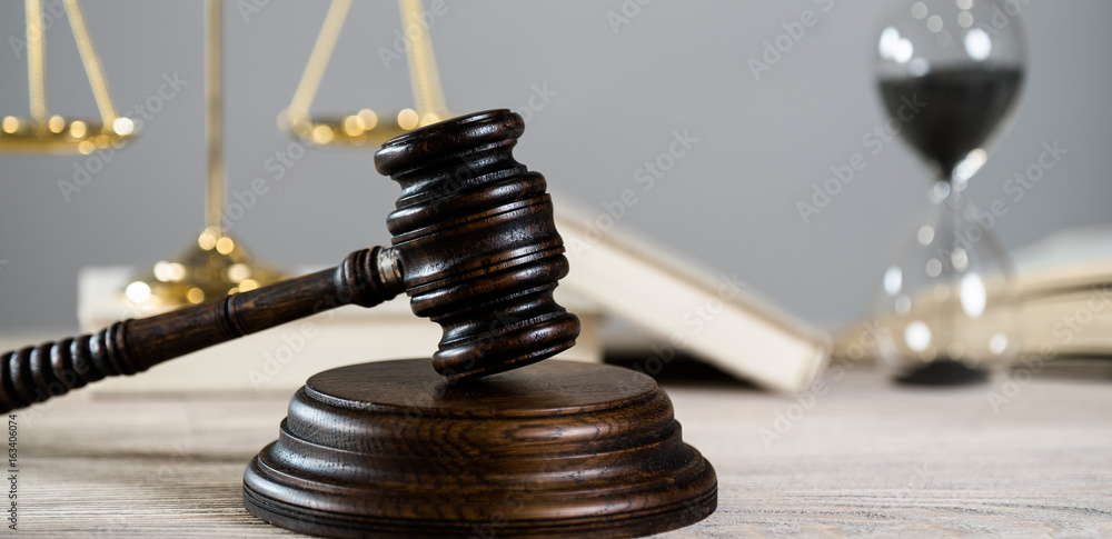 Law Concept. Bright gray background Law Concept. Bright gray background