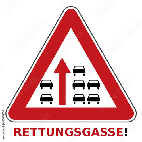 RETTUNGSGASSE!