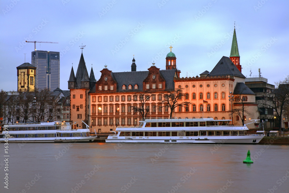 Obraz premium View of Frankfurt am Main. Germany