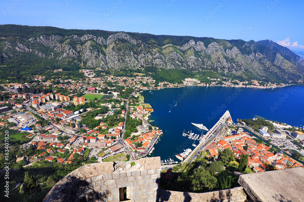 Obraz premium Kotor Resort in Montenegro, Europe