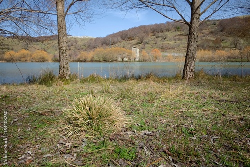 Cartolari Lake In Nebrodi Park, Sicily photo