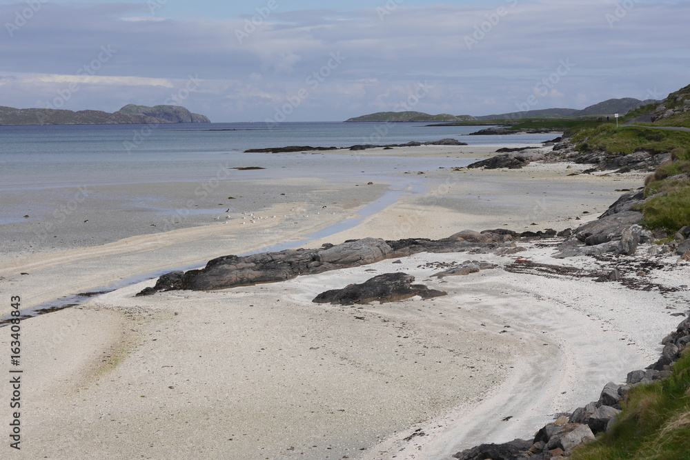 Flughafen / Strand Isle of Barra / Hebriden Flughafen / Strand Isle of Barra / Hebriden